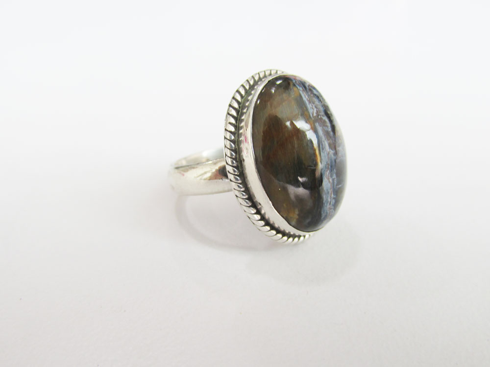 (R. 045) Pitersite Silver Ring