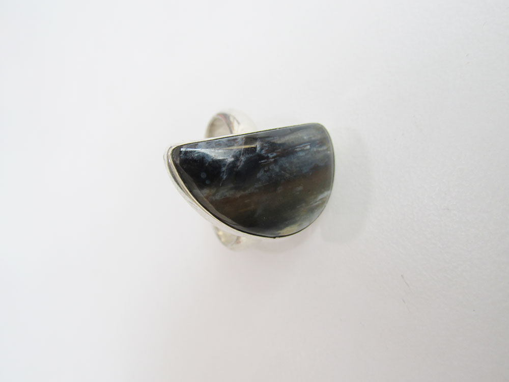 (R. 046) Pitersite Silver Ring