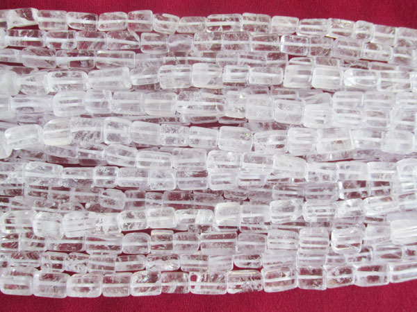 Crystal Plain Square Beads