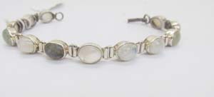 Moonstone Silver Bracelet 