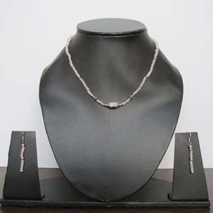 Gemstone Silver Necklace 